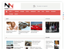 Tablet Screenshot of nasevijesti.com